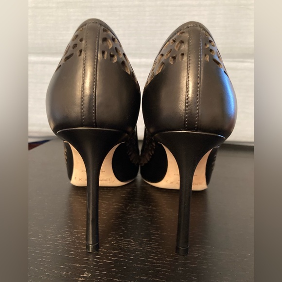 Jimmy Choo Black Romy Heels, size 36.5 - Picture 7 of 11